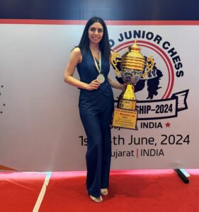 Silver Medalist - FIDE World Girls Junior U20 Championship 2024